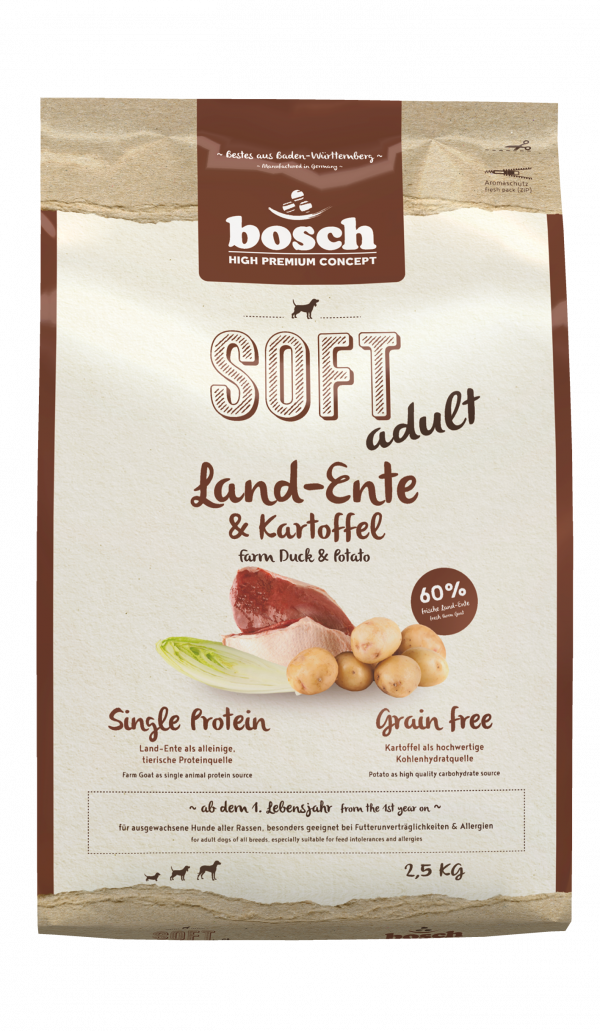 Bosch Soft Ente+Kartoff. 2,5kg