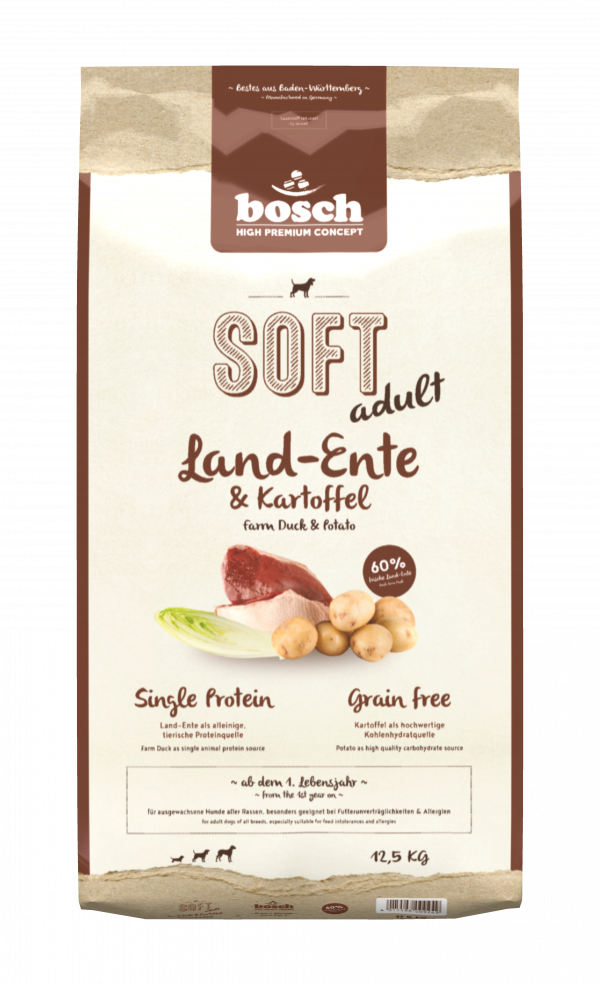 Bosch Soft Ente+Kartof. 12,5kg