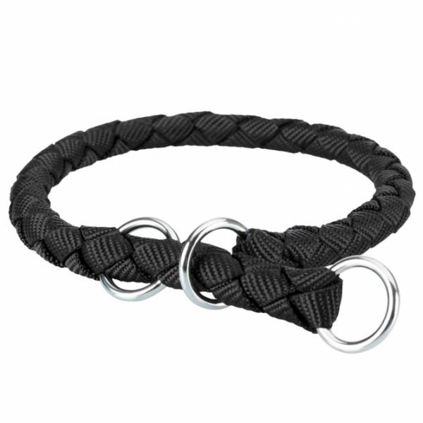 Trixie Cavo Zug-Stopp-Halsband - schwarz - 25-31 cm/ø 12 mm