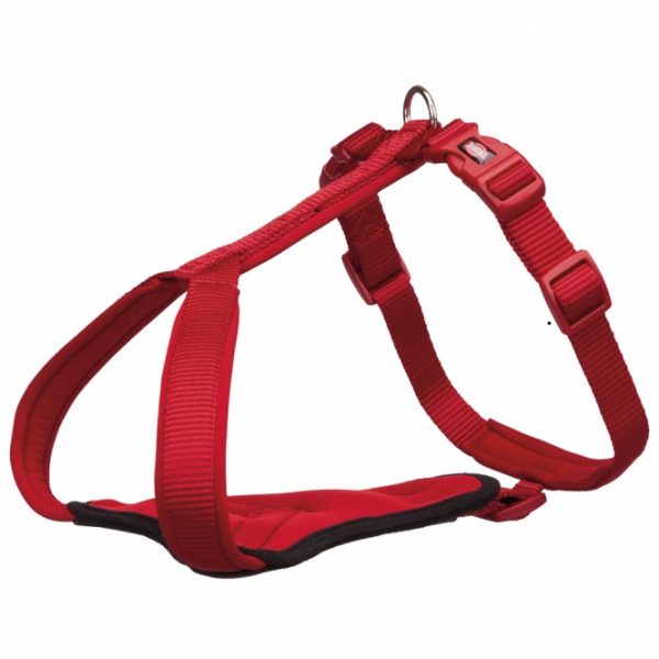 Trixie Premium Y-Geschirr - rot - 30-37 cm/10 mm – Bild 3