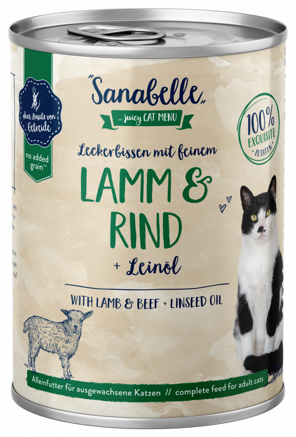 Sanabelle Lamm+Rind 400gD