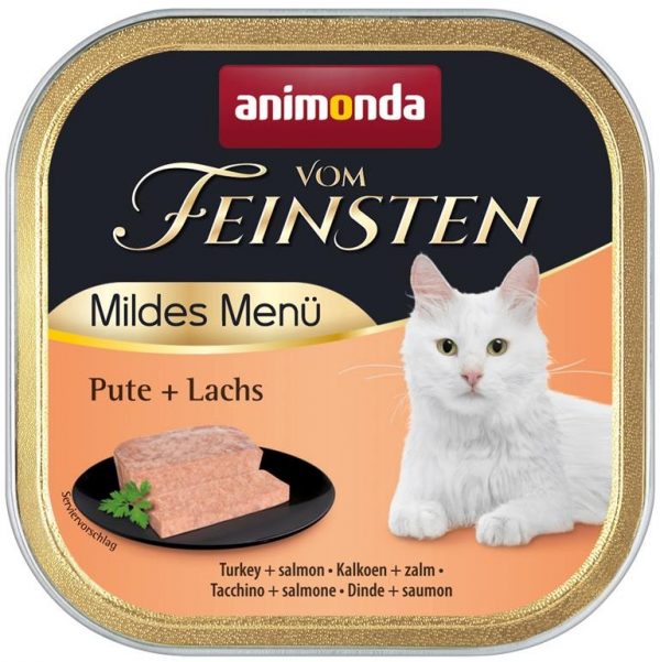 Vom Feinsten Mild Menu Pute+Lachs 100gS