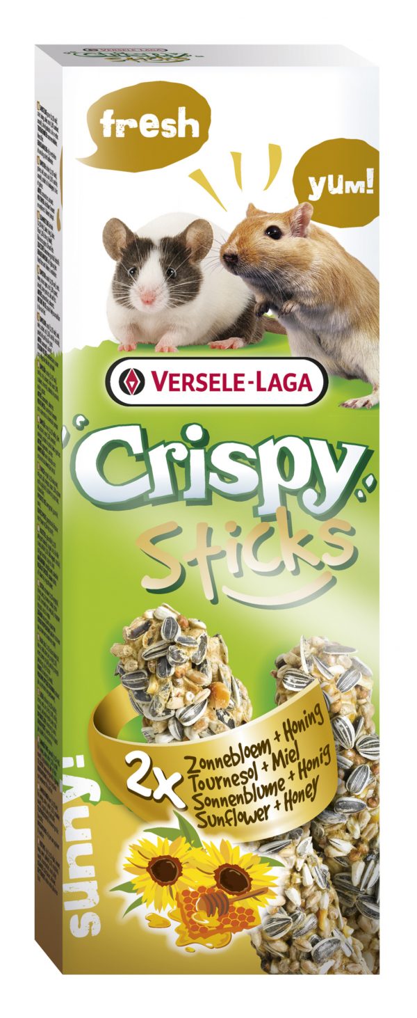 Versele Laga Crispy St.Mäuse Sonnenbl.2St