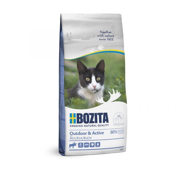 Bozita Cat Outdoor+Activ Elk 2kg