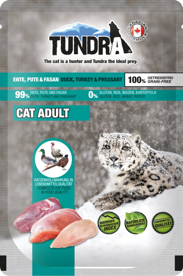 Tundra Cat Ente+Pute+Fas 85gP