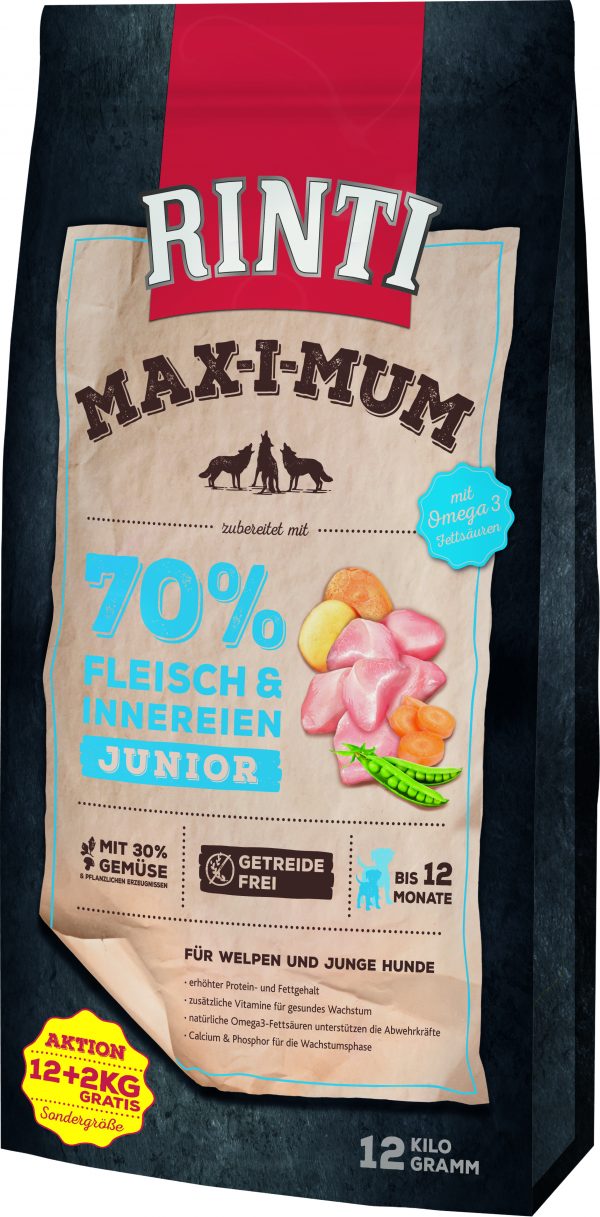 Rinti MaxiMum Juni Huhn 12+2kg