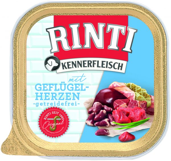 Rinti KF Plus Geflügel herz 300gS