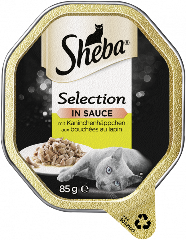 Sheba Select.Sauce Kaninhäp.85gS