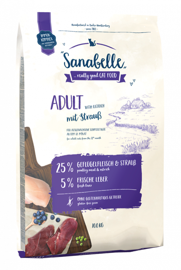 Sanabelle Adult Strauß 10kg