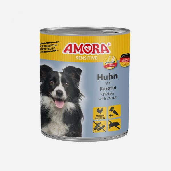 AMORA Dog Sensi Huhn+Kar 800gD