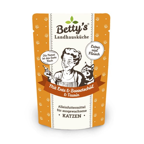 Betty's Katze Ente Borretschöl 100gP