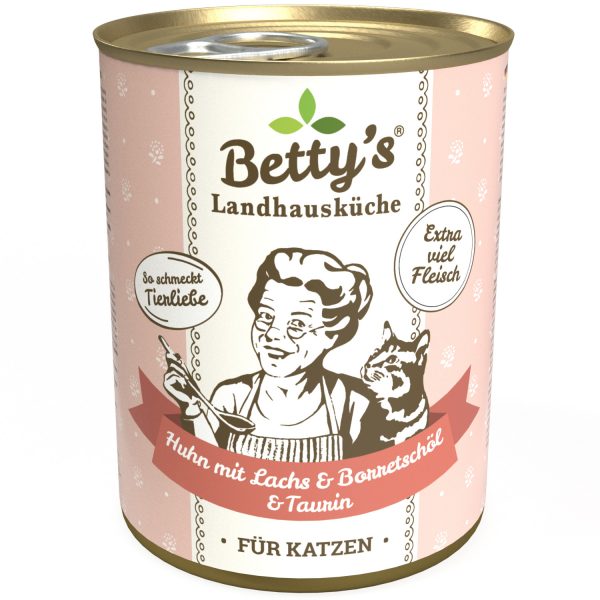 Betty's Katze Huhn und Lachs 400gD