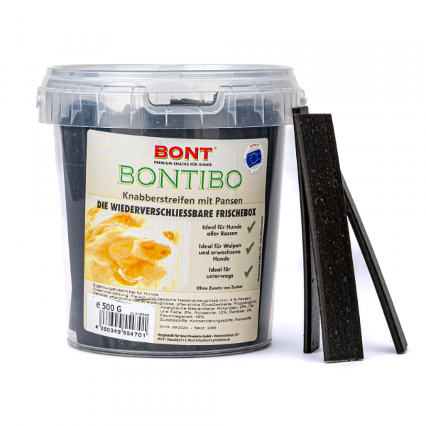 Bontibo Knab-Streif Pansn 500g