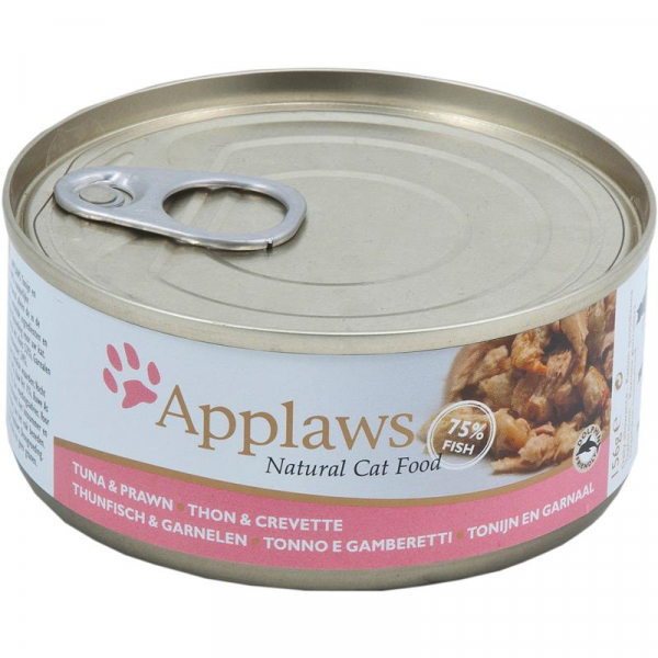 Applaws  Cat Thunfischfilet & Garnele 70gD