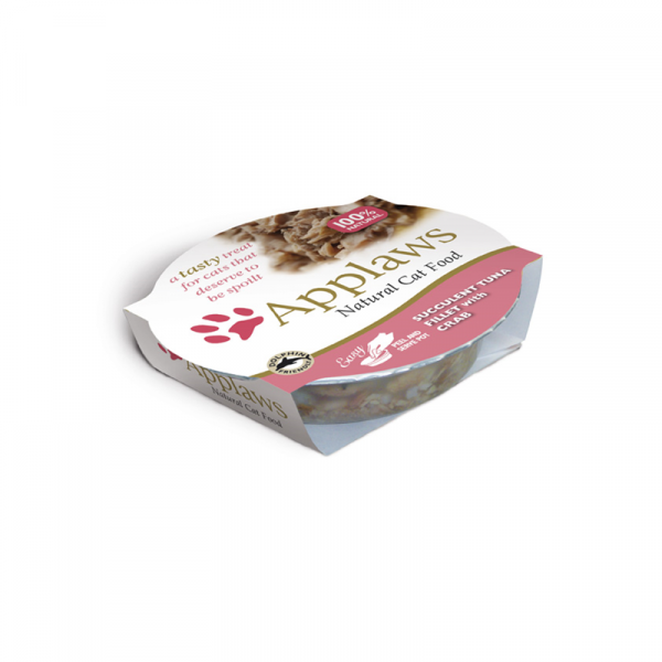 Applaws  Cat Schale Köstlich. Thunfisch & Krabbe 60g