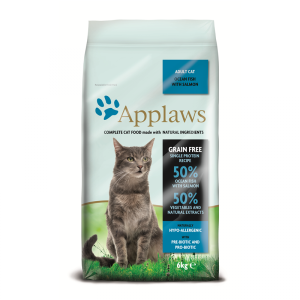 Applaws  Cat Trockenfutter Seefisch & Lachs 6kg