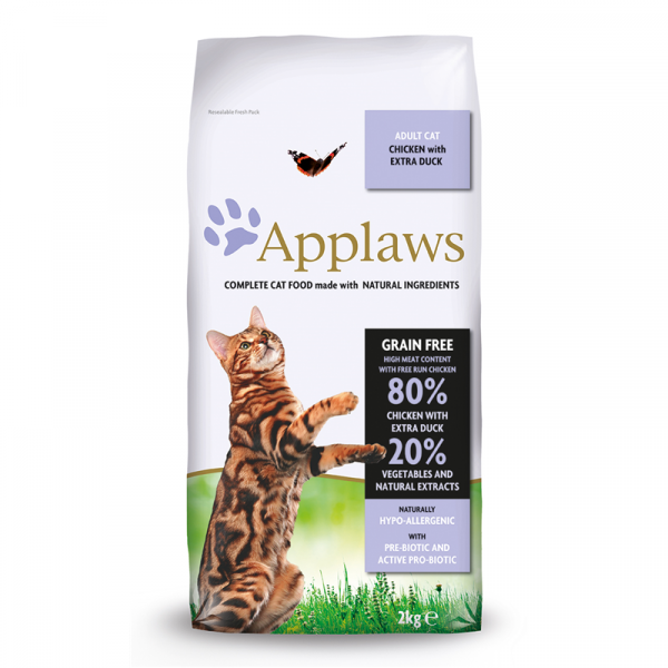 Applaws  Cat Trockenfutter Huhn & Ente 2kg