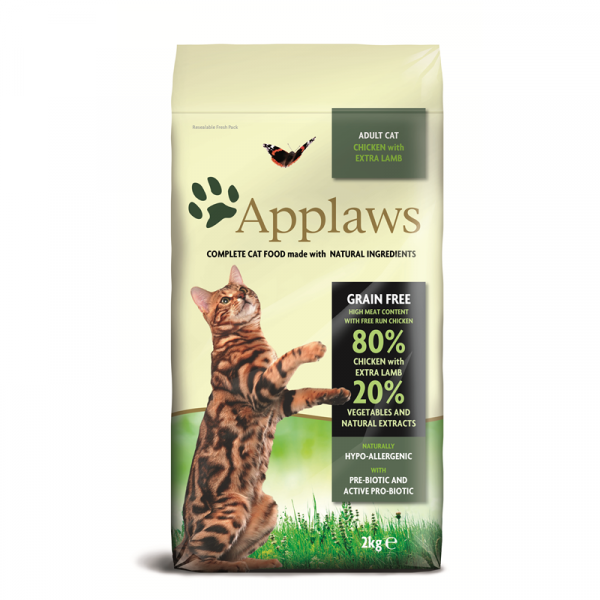 Applaws  Cat Trockenfutter Huhn & Lamm 2kg