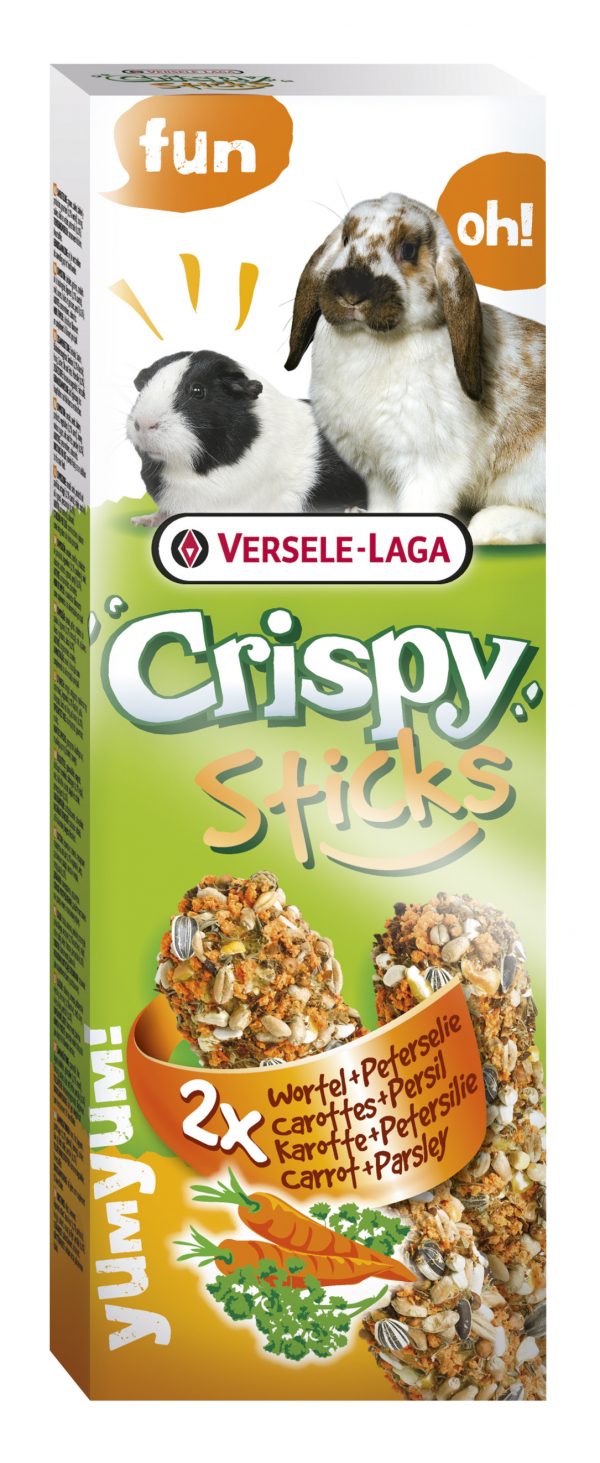 Versele Laga Crispy St.Kaninchen Karot+Pe.2St