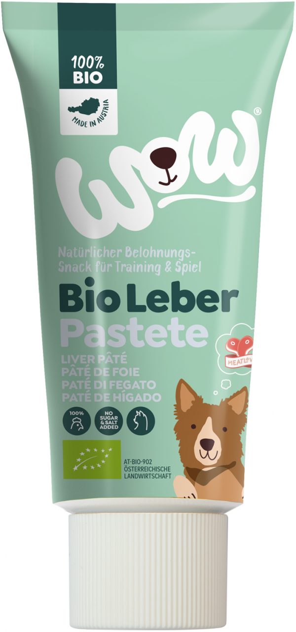 WOW BIO Leberpastete 80g